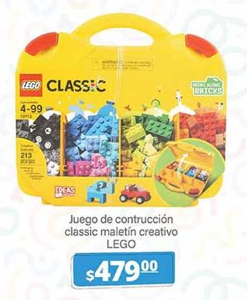 Oferta de Lego - Juego De Contrucción Classic Maletín Creativo por $479 en La Comer