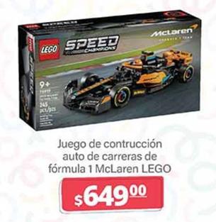 Oferta de Lego - Juego De Contrucción Auto De Carreras De Fórmula 1 Mclaren por $649 en La Comer