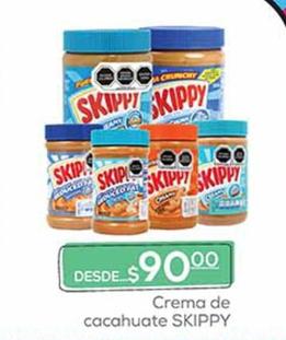 Oferta de Skippy - Crema De Cacahuate por $90 en Fresko