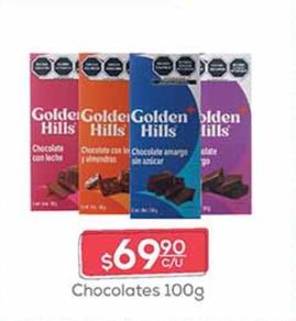 Oferta de Golden Hills - Chocolates por $69.9 en Fresko