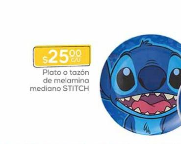 Oferta de Plato O Tazón De Melamina Mediano Stitch por $25 en Fresko