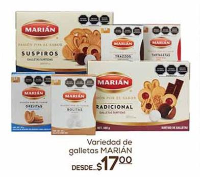 Oferta de Marian - Variedad De Galletas por $17 en Fresko
