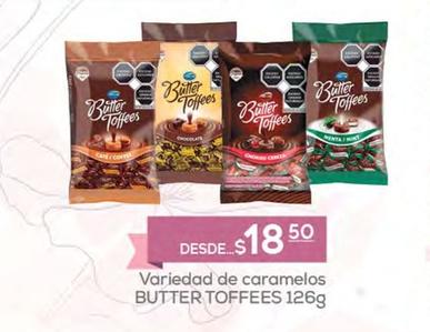 Oferta de Butter Toffees - Variedad De Caramelos  por $18.5 en Fresko