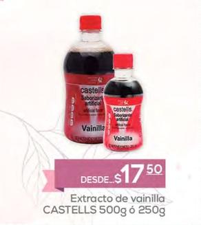 Oferta de Castells - Extracto De Vainilla por $17.5 en Fresko