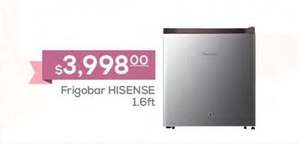 Oferta de Hisense - Frigobar por $3998 en Fresko