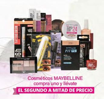 Oferta de Maybelline - Cosmeticos Compra Uno Y Llevate  en La Comer
