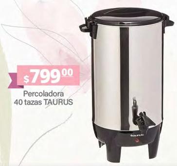 Oferta de Taurus - Percoladora 40 Tazas  por $799 en La Comer