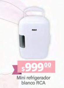 Oferta de Rca - Mini Refrigerador Blanco por $999 en La Comer