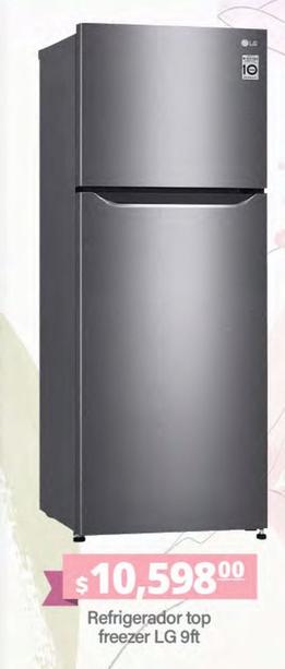 Oferta de Lg - Refrigerador Top Freezer por $10598 en La Comer