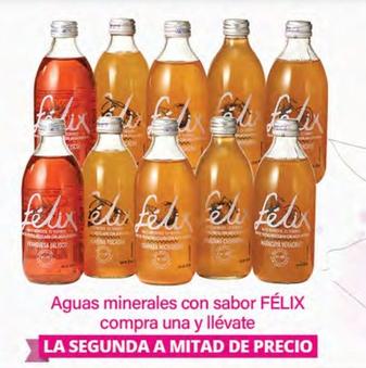 Oferta de Felix - Aguas Minerales Con Sabor Compra Una Y Llévate en La Comer