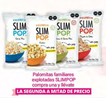 Oferta de Slimpop - Palomitas Familiares Explotadas  en La Comer