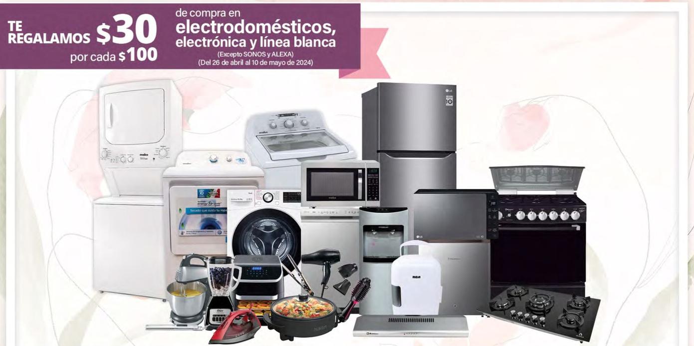 Oferta de Electrodomésticos, Electrónica Y Línea Blanca en La Comer
