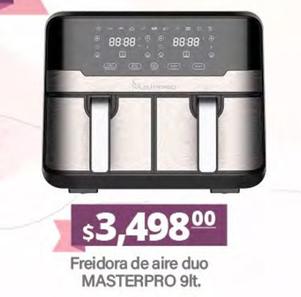 Oferta de Masterpro - Freidora De Aire Duo por $3498 en La Comer
