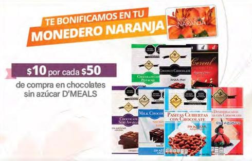 Oferta de D'meals - De Compra En Chocolates Sin Azúcar en La Comer
