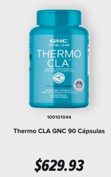 Oferta de Gnc - Thermo Cla Gnc 90 Cápsulas por $629.93 en GNC