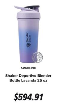 Oferta de Blender Bottle - Shaker Deportivo Lavanda por $594.91 en GNC