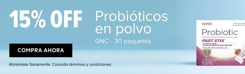 Oferta de GNC - Probióticos En Polvo en GNC