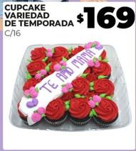 Oferta de Cupcake Variedad De Temporada por $169 en Merco