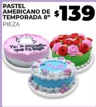 Oferta de Pastel Americano De Temporada 8'' por $139 en Merco