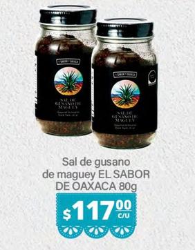 Oferta de El Sabor De Oaxaca - Sal De Gusano De Maguey por $117 en La Comer