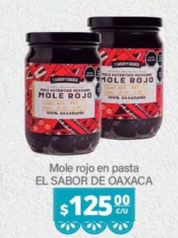 Oferta de El Sabor De Oaxaca - Mole Rojo En Pasta por $125 en La Comer