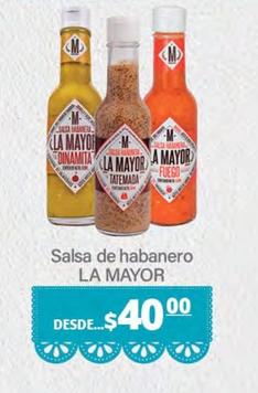 Oferta de La Mayor - Salsa De Habanero por $40 en La Comer