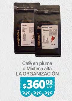 Oferta de La Organización - Café En Pluma O Mixteca Alta por $360 en La Comer