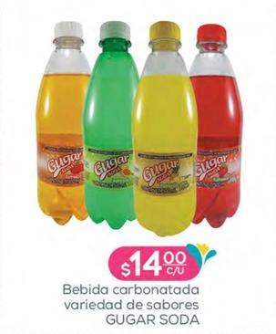 Oferta de Gugar Soda - Bebida Carbonatada Variedad De Sabores  por $14.9 en Fresko