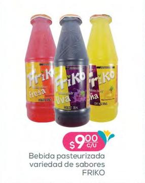 Oferta de Friko - Bebida Pasteurizada Variedad De Sabores  por $9 en Fresko