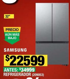 Oferta de Samsung - Refrigerador por $22599 en The Home Depot