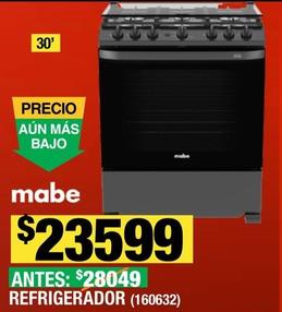 Oferta de Mabe - Refrigerador por $23599 en The Home Depot