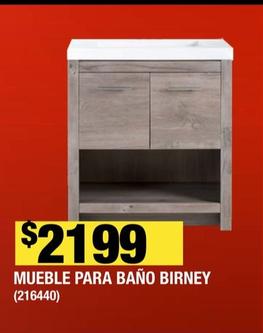Oferta de Mueble Para Baño Birney por $2199 en The Home Depot