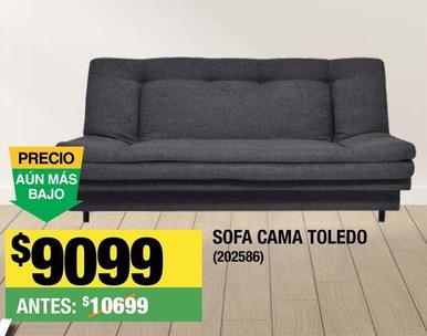 Oferta de Sofa Cama Toledo por $9099 en The Home Depot