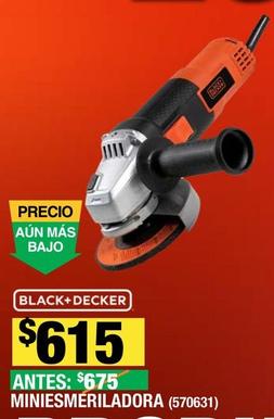 Oferta de Black And Decker - Miniesmeriladora por $615 en The Home Depot