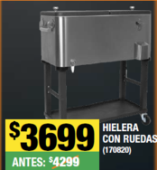 Oferta de Hielera Con Ruedas por $3699 en The Home Depot