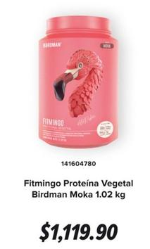 Oferta de Fitmingo Proteína Vegetal Birdman Moka 1.02 Kg por $1119.9 en GNC