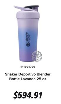 Oferta de Shaker Deportivo Blender Bottle Lavanda 25 Oz por $594.91 en GNC
