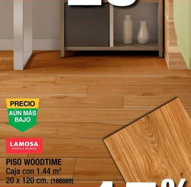 Oferta de Lamosa - Piso Woodtime en The Home Depot