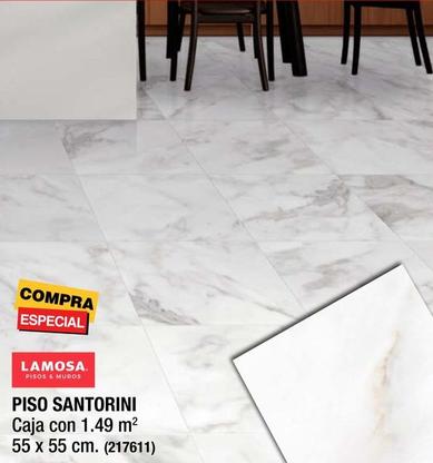 Oferta de Lamosa - Piso Santorini en The Home Depot
