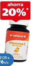 Oferta de Al Natural - Vitamina C por $96 en Farmacia San Pablo