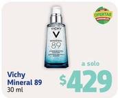 Oferta de Vichy - Mineral 89 30 ml  por $429 en Farmacias Moderna