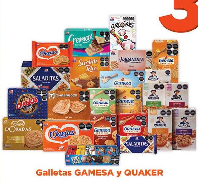 Oferta de Gamesa Y Quaker - Galletas en Fresko