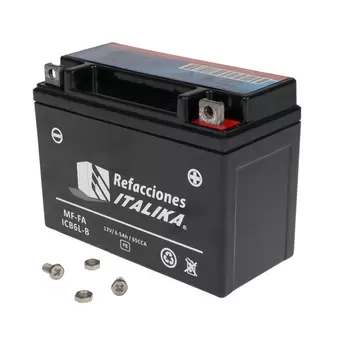 Oferta de F-6 EléctricoBATERIA MF-FA ICB6L-B por $547 en Italika