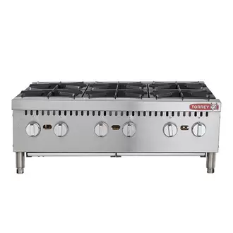 Oferta de Parrilla de gas Torrey con 6 quemadores- PAT-6QG por $14312 en Cooking Depot