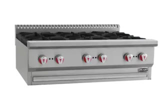 Oferta de Parrilla a gas Drago de 6 quemadores- CG-60 por $12700 en Cooking Depot