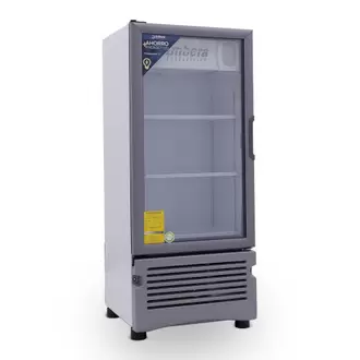 Oferta de Refrigerador exhibidor Imbera de puerta de vidrio con capacidad de 9 pies y gabinete de color blanco - VR-09 por $19290 en Cooking Depot