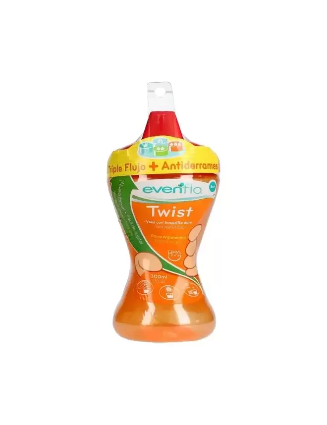 Oferta de Evenflo Twist Vaso Con Boquilla Dura 300 Ml por $29 en Farmalisto