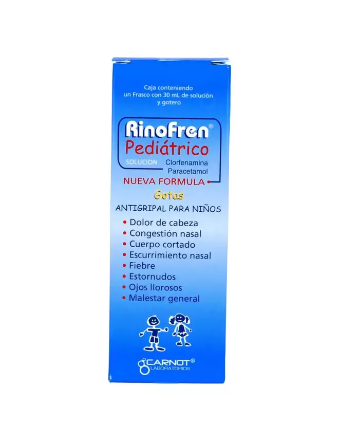 Oferta de Rinofren Pediatrico Caja con Frasco De 30... por $152.57 en Farmalisto