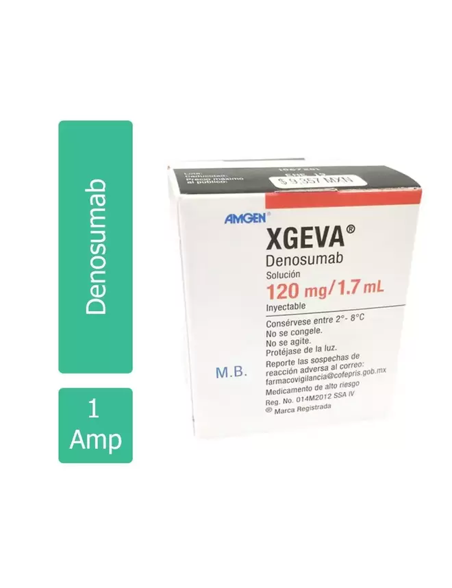 Oferta de XGEVA® (Denosumab) 120 mg/1.7 ml - 1... por $10229 en Farmalisto