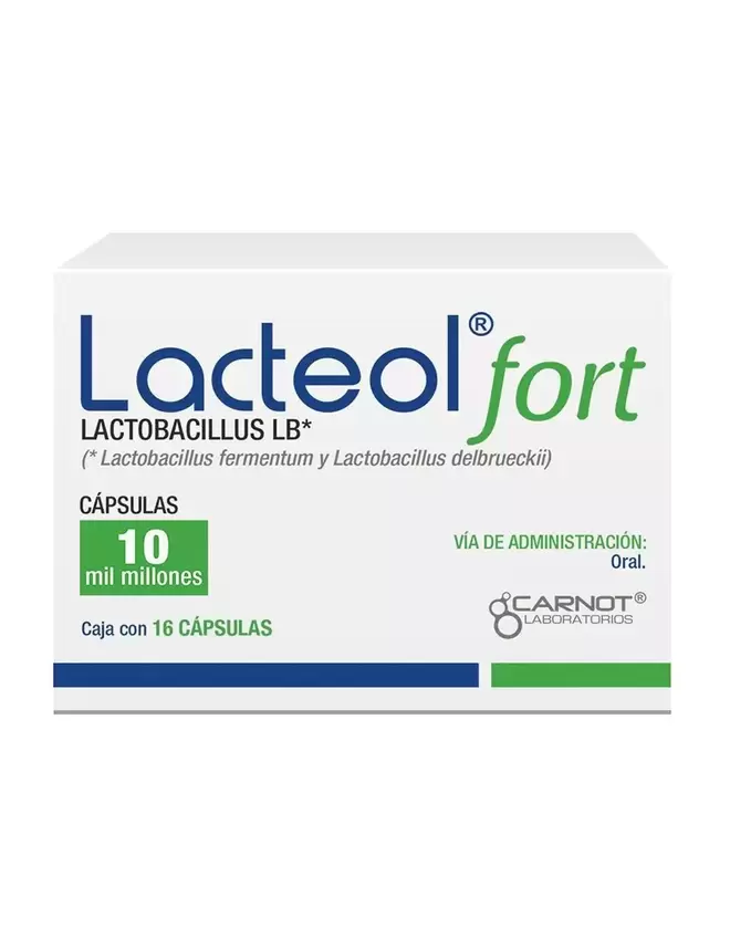 Oferta de Lacteol Fort 340 mg Caja Con 16 Cápsulas por $628.16 en Farmalisto